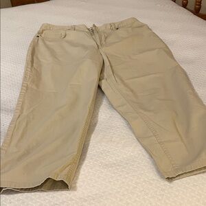 Talbots Women’s Tan Capris
